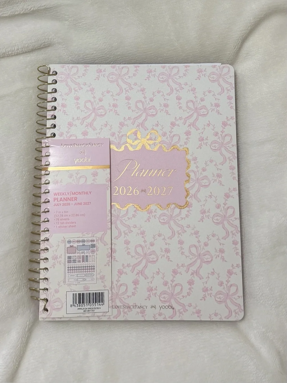 Loveshackfancy x Target planner